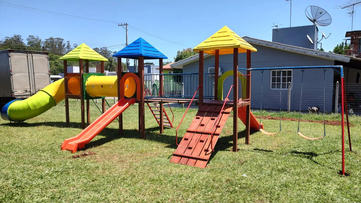Playground Madeira Plástica 7